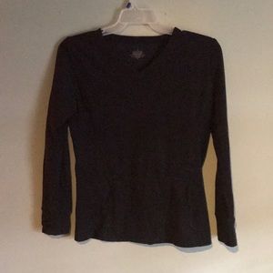 Black CuddlDuds long sleeve